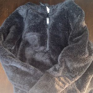 Victorias Secret Teddy Half - Zip Pullover Hooded